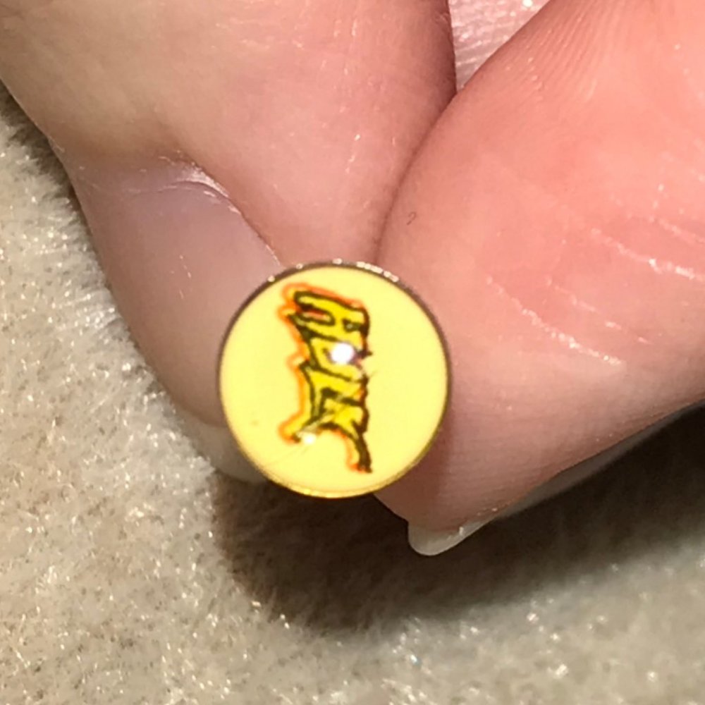 14 gauge Hulk Steel Tongue Ring